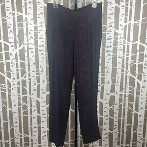 NY&C NEW $50 Printed Rayon Jogger Style Pants sz M